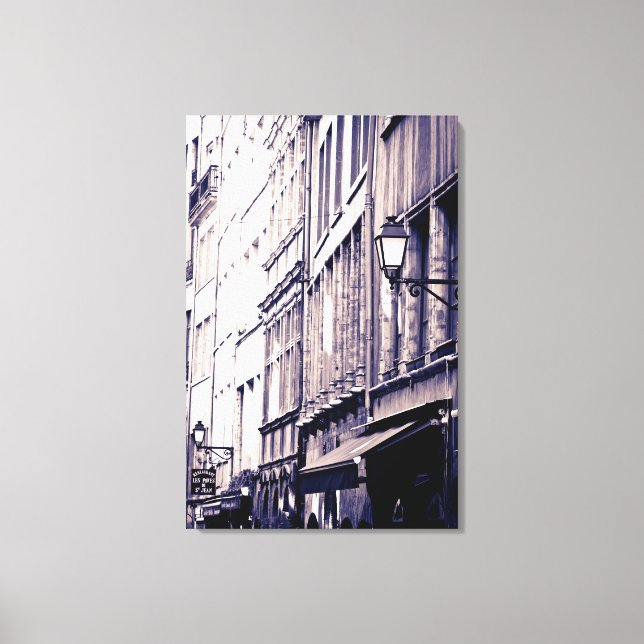 Impressão Em Tela Edifícios da Cidade Velha, França (Frente)