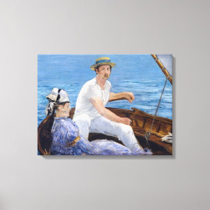 Impressão Em Tela Edouard Manet - Embarcação