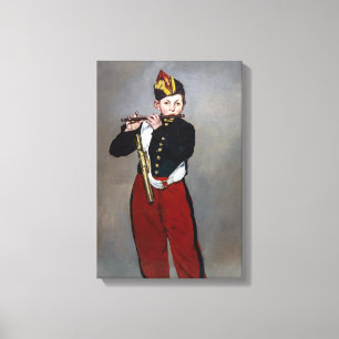 Impressão Em Tela Edouard Manet - O Fifer / Jovem Flautista
