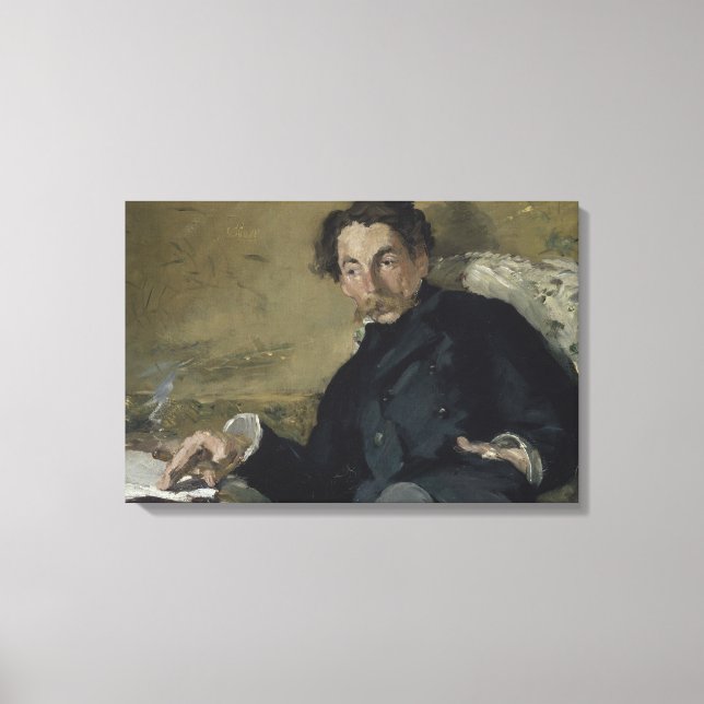 Impressão Em Tela Edouard Manet - Stephane Mallarme (Frente)