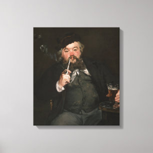 Impressão Em Tela Edouard Manet - Um Bom Copo de Cerveja / Le bon bo