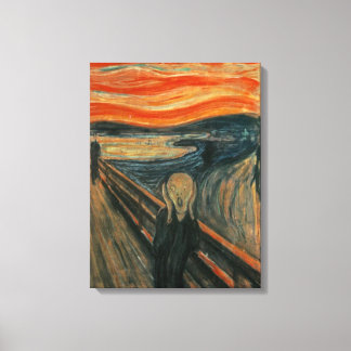 Impressão Em Tela Edvard Munch - O Gritar