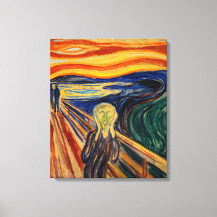 Impressão Em Tela Edvard Munch - O Grito 1910