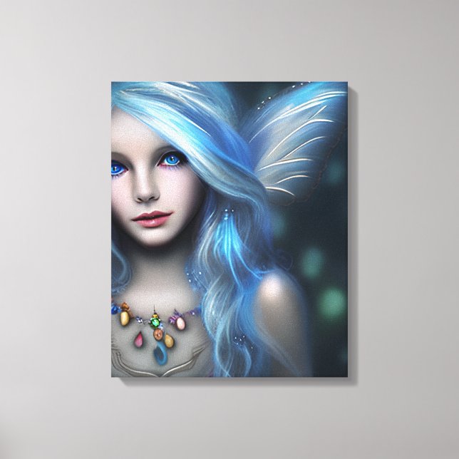 Impressão Em Tela Eethal Mystical Fairy Girl (Frente)