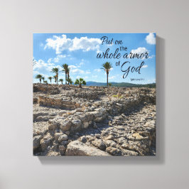 Impressão em Tela Efésios 6:11