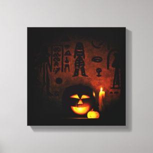Impressão Em Tela Egípcio Halloween 1