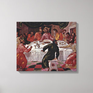 Impressão Em Tela El Greco - a última ceia