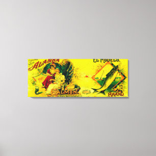 Impressão Em Tela El Modelo Salmon Can LabelKarluk, AK