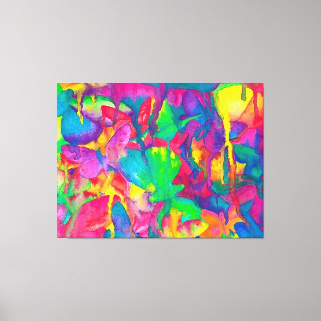 Impressão Em Tela Ela Aguenta Bela Borboleta (Frente)