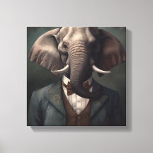 Elefante em um conjunto | Arte Animal | Animais em