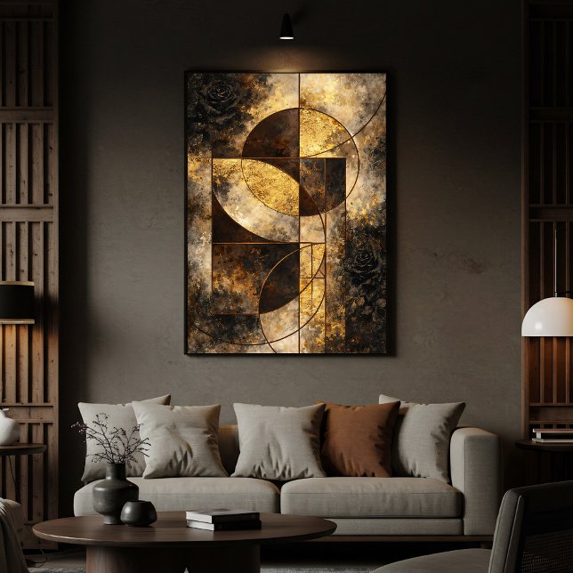 Impressão Em Tela Elegância Abstrata (Criador carregado)