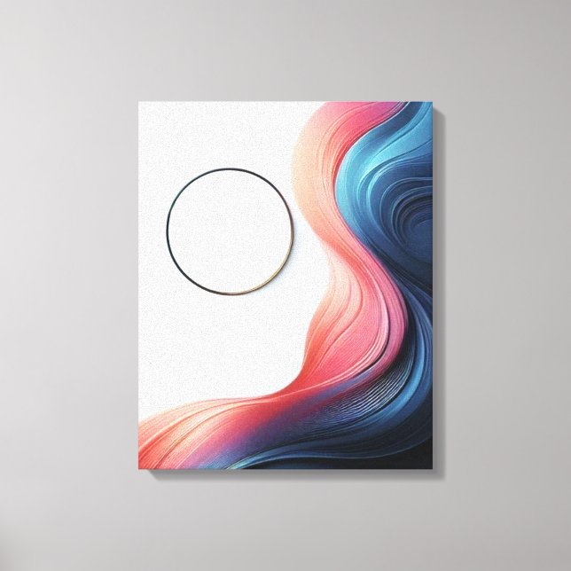 Impressão Em Tela Elegância abstrato (Frente)