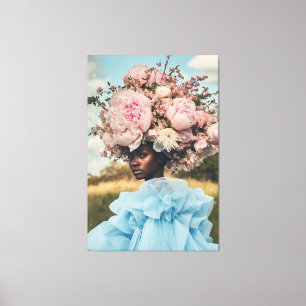 Impressão Em Tela Elegância Eteal em Bloom