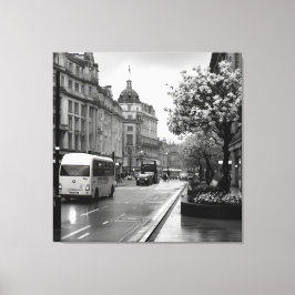 Impressão Em Tela Elegant Street View