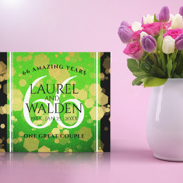 Impressão Em Tela Elegante 66º aniversário de casamento de Titanite