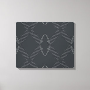 Impressão Em Tela Elegante, chic, luxuoso, simples padrão de linha