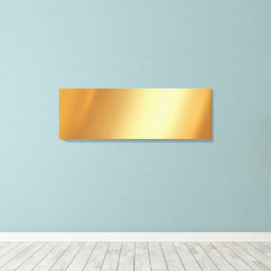Impressão Em Tela Elegante Fundo Branco Dourado Para Sua Foto