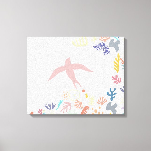 Impressão Em Tela Elementos de Arte Dove Matisse (Frente)