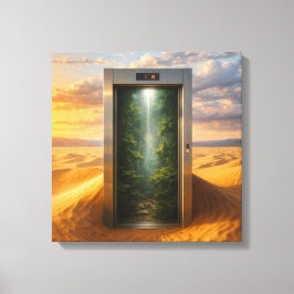 Impressão Em Tela Elevador do Deserto