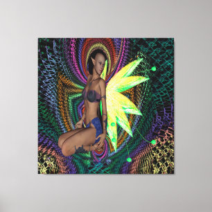 Impressão Em Tela Elf Woman