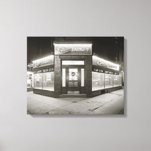 Impressão Em Tela Elite Lavanderia, 1928