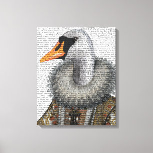 Impressão Em Tela Elizabetano Swan