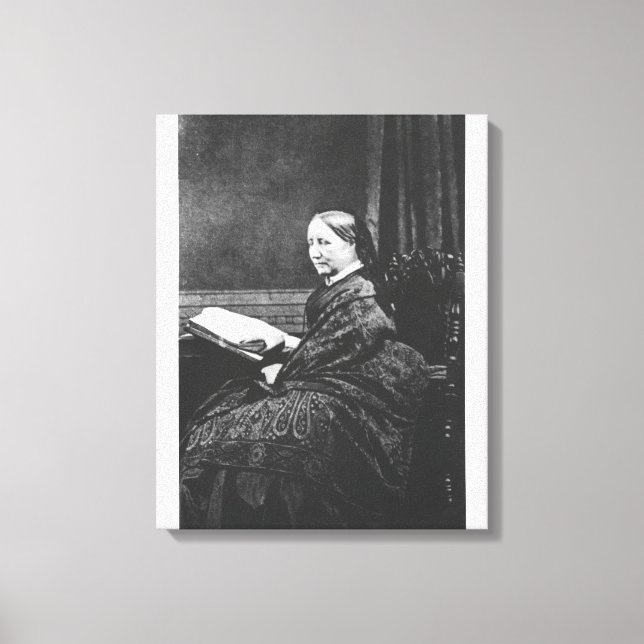 Impressão Em Tela Elizabeth Cleghorn Gaskell 19 (Frente)