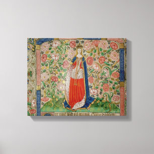 Impressão Em Tela Elizabeth Woodville Queen Consort of King