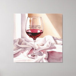 Impressão Em Tela Em Aqua Sanitas Em Vino Vertigo