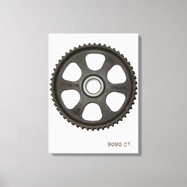 Impressão Em Tela Em Arte Gear (Frente)