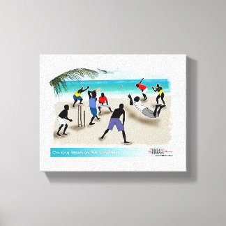 Impressão Em Tela em qualquer praia no Caribe