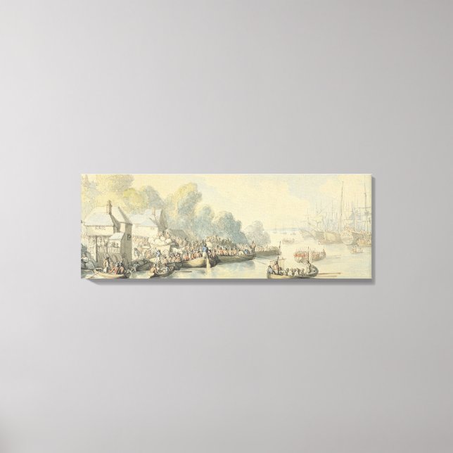 Impressão Em Tela Embarque em Southampton em 20 de junho depois de L (Frente)