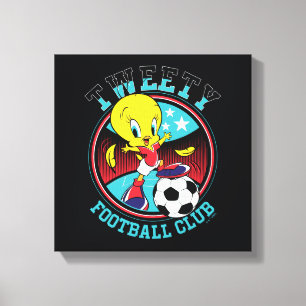 Impressão Em Tela Emblema do TWEETY™ Futebol Clube