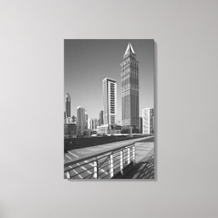 Impressão Em Tela Emirados Árabes Unidos, Dubai, Cidade de Dubai.