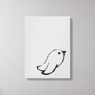 Impressão Em Tela Emo Bird