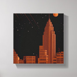 Impressão Em Tela Empire Ascending