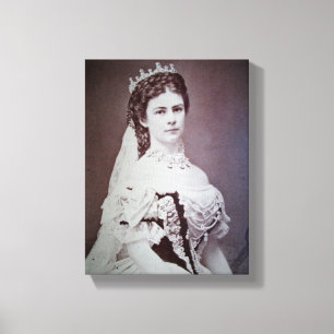 Impressão Em Tela Empress Elisabeth of Austria Hungary