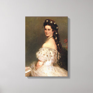 Impressão Em Tela Empress Sisi