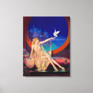 Impressão Em Tela Encantamento Arabian Haseki Sultans Princess 1925