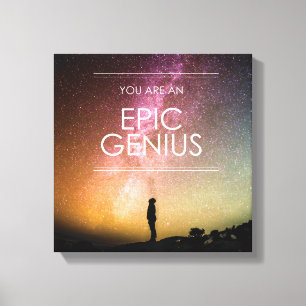 Impressão Em Tela Encanto celestial #1 (12x12)