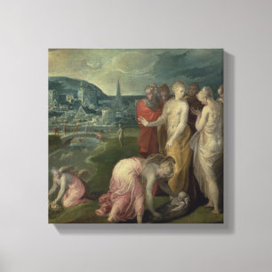 Impressão Em Tela Encontrar de Moses (óleo em canvas)
