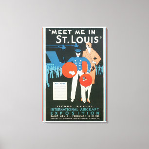 Impressão Em Tela Encontre-me em trabalhos de arte do poster das