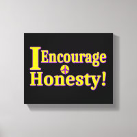 "Encorajo a honestidade!" Design bonito. Comprar A