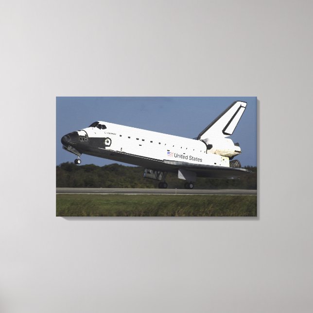 Impressão Em Tela Endeavor do Shuttle do Espaço 12 (Frente)