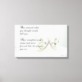 Impressão Em Tela Endireite sua coroa