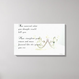 Impressão Em Tela Endireite sua coroa