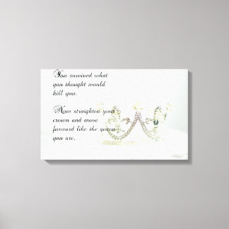 Impressão Em Tela Endireite sua coroa