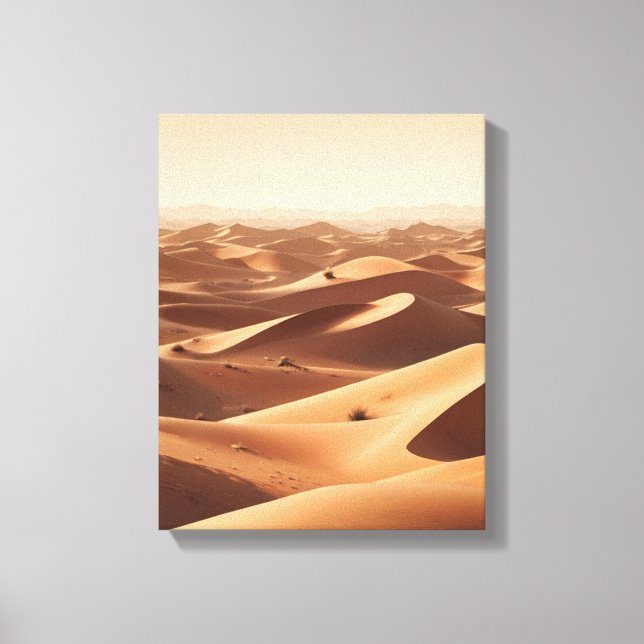 Impressão Em Tela Endless Desert Horizons Wall Panel (Frente)
