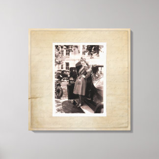 Impressão Em Tela Enfermeiro Retro Vintage da Cruz Vermelha WW1 com 