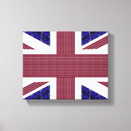 Impressão Em Tela England Flag, Reino Unido Excelente